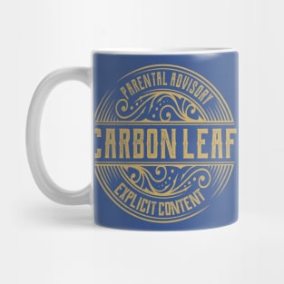 Carbon Leaf Vintage Ornament Mug